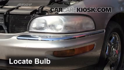 1998 Buick Park Avenue 3.8L V6 Éclairage Feu de jour (remplacer l'ampoule)